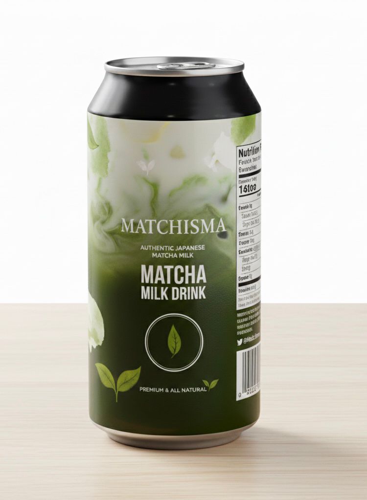 Matcha Almond Milk Drink With Nootropics